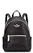 Kate Spade New York Women's Leila Pebbled Leather Mini Dome Backpack Bag, Black, Modern