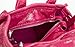 Marc Jacobs The Crinkle Leather Micro Tote, Magenta, One Size