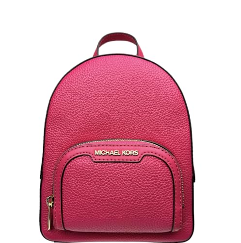 Michael Kors Jaycee XS Mini Convertible Backpack MK Signature Crossbody, Electric Pink, XS, Backpack