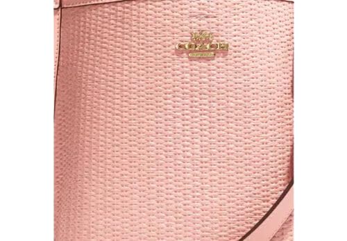 Coach Women's Mollie Bucket Bag 22 Crossbody Shoulder, Pink