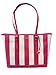 Michael Kors Jet Set Saffiano Large Leather Tote Bag (Electric Pink Multi), Multi, Large