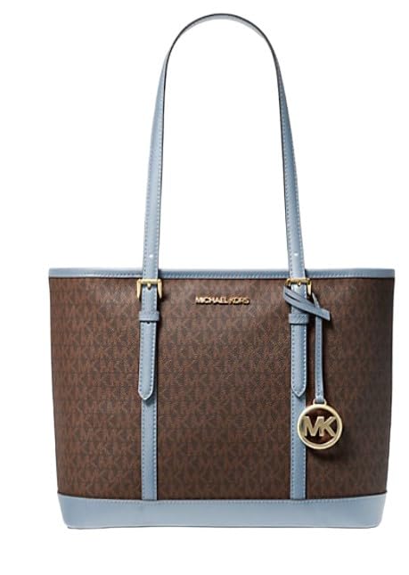 Michael Kors Jet Set Medium Carryall Tote (Pale Blue), One Size