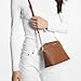 Michael Kors Jet Set Medium Crossbody Leather Handbag, Brown, Medium