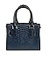 Michael Kors Hamilton XS Small Leather Satchel Crossbody Bag Purse, Navy