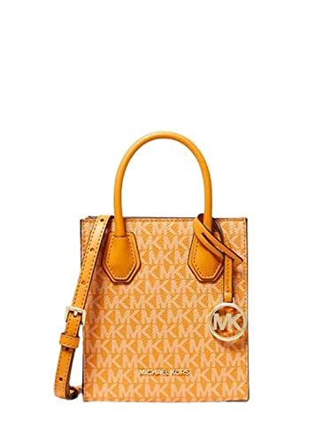 Michael Kors XS Extra Small Mercer Logo Phone Crossbody Bag Honeycomb, Honeycomb, X-Small