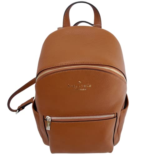 Kate Spade New York Leila Dome Backpack Pebbled Leather Medium, Cherrywood