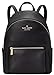 Kate Spade New York Leila Dome Backpack Pebbled Leather Medium, Black