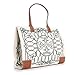 Tory Burch Ella Printed Tote, Ivory, Ivory