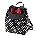 Kate Spade New York x Disney Minnie Mouse Black Polka Dot Leather Backpack, M