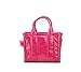 Marc Jacobs The Crinkle Leather Micro Tote, Magenta, One Size