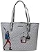 Michael Kors MK Jet Set Girls JST Medium Signature Carry all Tote Logo Bag (Bright White multi)