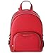 Michael Kors Jaycee Medium Pebbled Leather Backpack (bright Red), Bright Red, M, Backpack