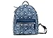 MCM Vintage Jacquard Small Backpack Blue One Size