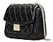 kate spade new york Carey Medium Flap Shoulder Bag, Black