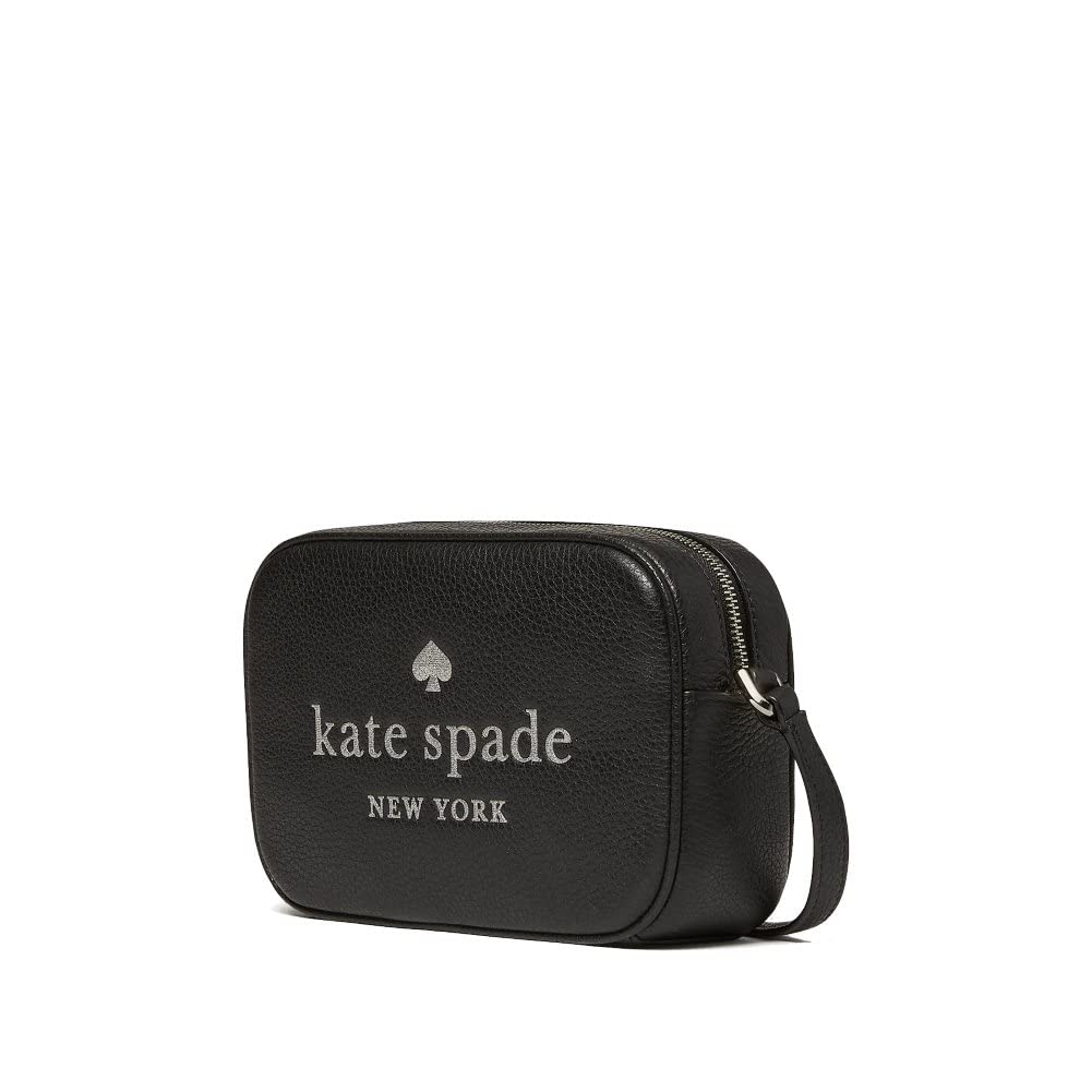 Kate Spade New York Glitter On Mini Camera Bag (Black)