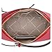 Michael Kors Jet Set Travel Medium Dome Crossbody Bag Saffiano Leather, Bright Red