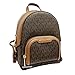 Michael Kors Jaycee XS Mini Convertible Backpack MK Signature Crossbody, Brown, Mini, Convertible Backpack