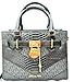 Michael Kors Hamilton Small Satchel, Black Multi, Small