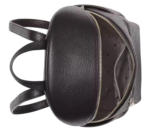 Kate Spade New York Leila Dome Backpack Pebbled Leather Medium, Black