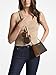 Michael Kors Jet Set Logo Crossbody Bag with Case (Brown), Brown