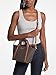 Michael Kors Pratt Small Tote Handle Crossbody Bag, Brown