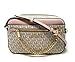 Michael Kors Jet Set East West Chain Crossbody Vanilla MK Powder Blush Pink