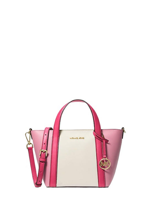 Michael Kors Pratt Small Tote Handle Crossbody Bag, Electric Pink