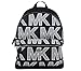 Michael Kors Cooper Black Signature PVC Graphic Logo Backpack Bookbag Bag, Multicoloured, One Size