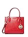 Michael Kors MERCER MEDIUM MESSENGER CROSSBODY SATCHEL POWDER, Bright Red