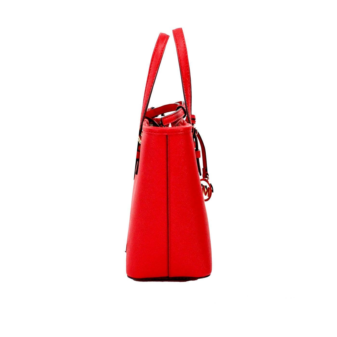 Michael Kors Carry All, Sapphire, Bright Red, XS