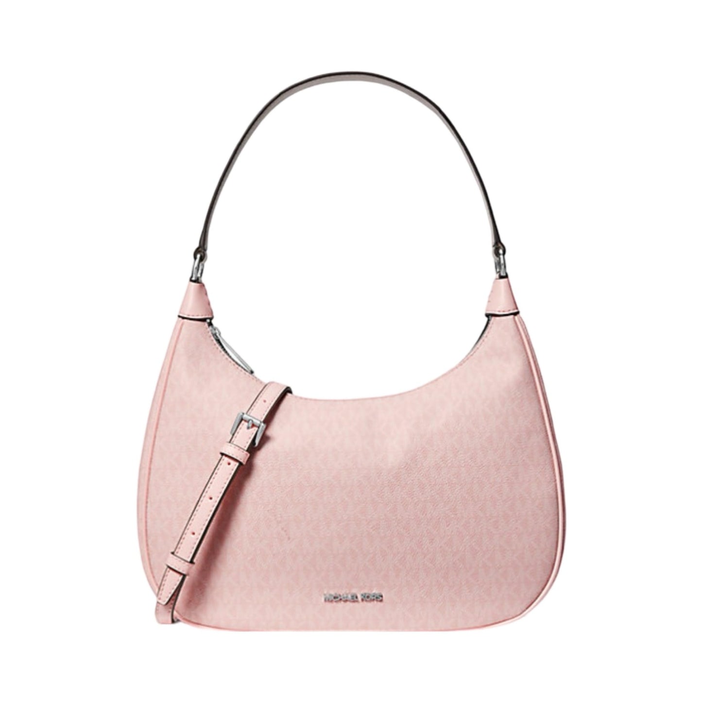 Michael Kors Cora Large Logo Shoulder Bag, Light Powder Blush