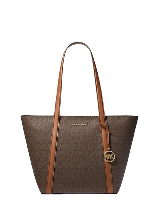 Michael Kors Pratt Large Tote Shoulder Bag, Brown