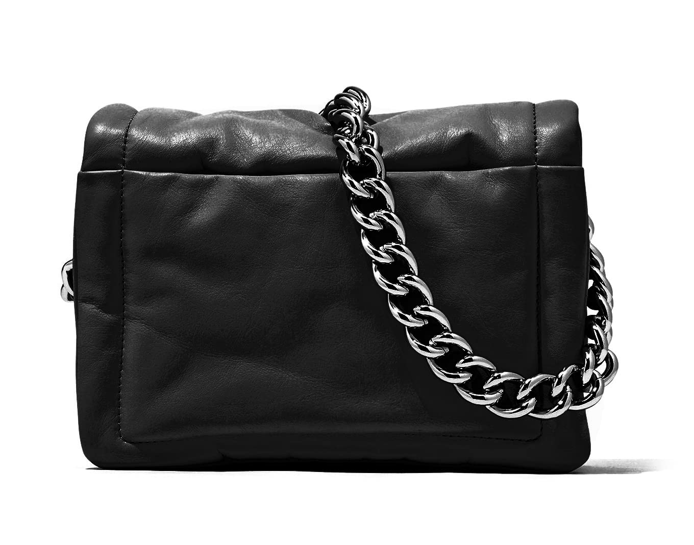 Marc Jacobs Mini Pillow Leather Shoulder Bag, Quilted Black