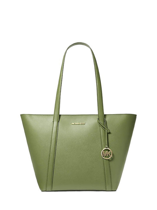 Michael Kors Pratt Large Tote Shoulder Bag, Light Sage