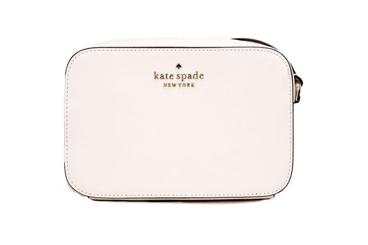 Kate Spade Staci Mini Light Rose Saffiano Leather Camera Bag Crossbody Women's Handbag, Pink, One Size