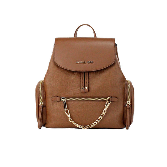 Michael Kors Jet Set Medium Pebbled Leather Backpack (Luggage)