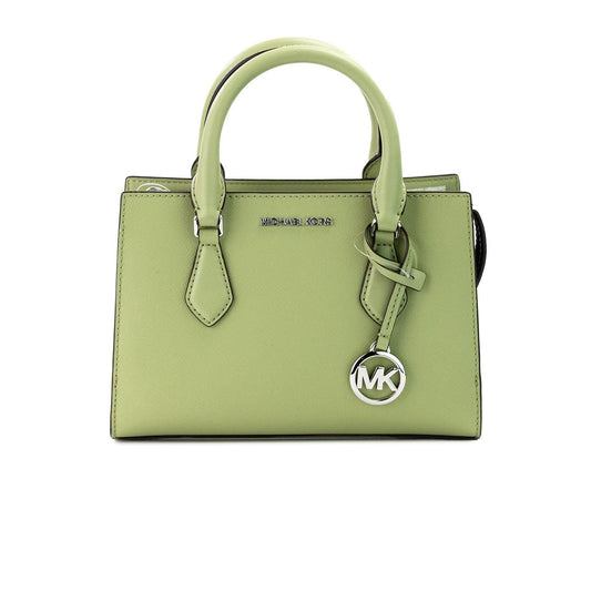 Michael Kors Sheila Small Non-Leather Vegan Satchel, Light Sage