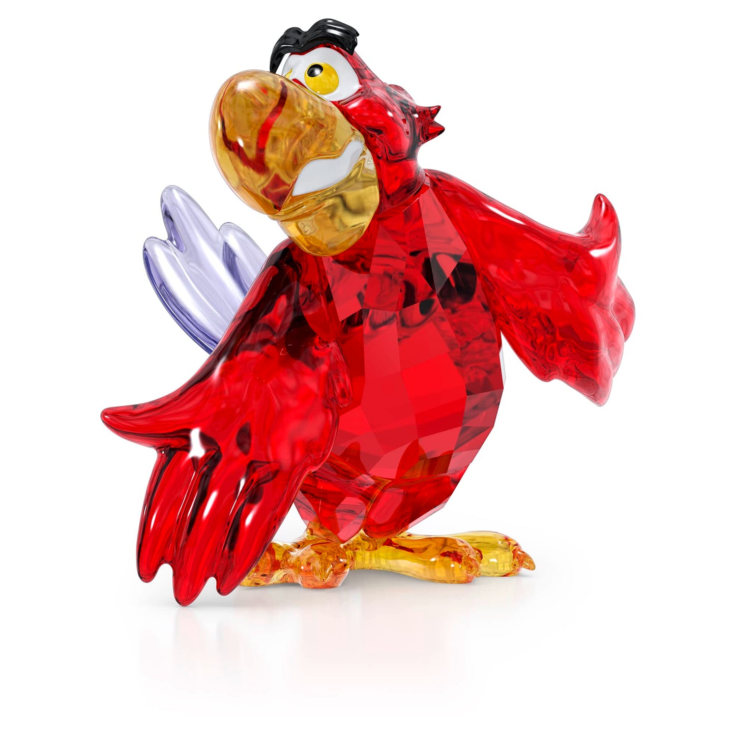 Swarovski Aladdin Iago Ornament, Red Crystals, from the Swarovski Aladdin Collection