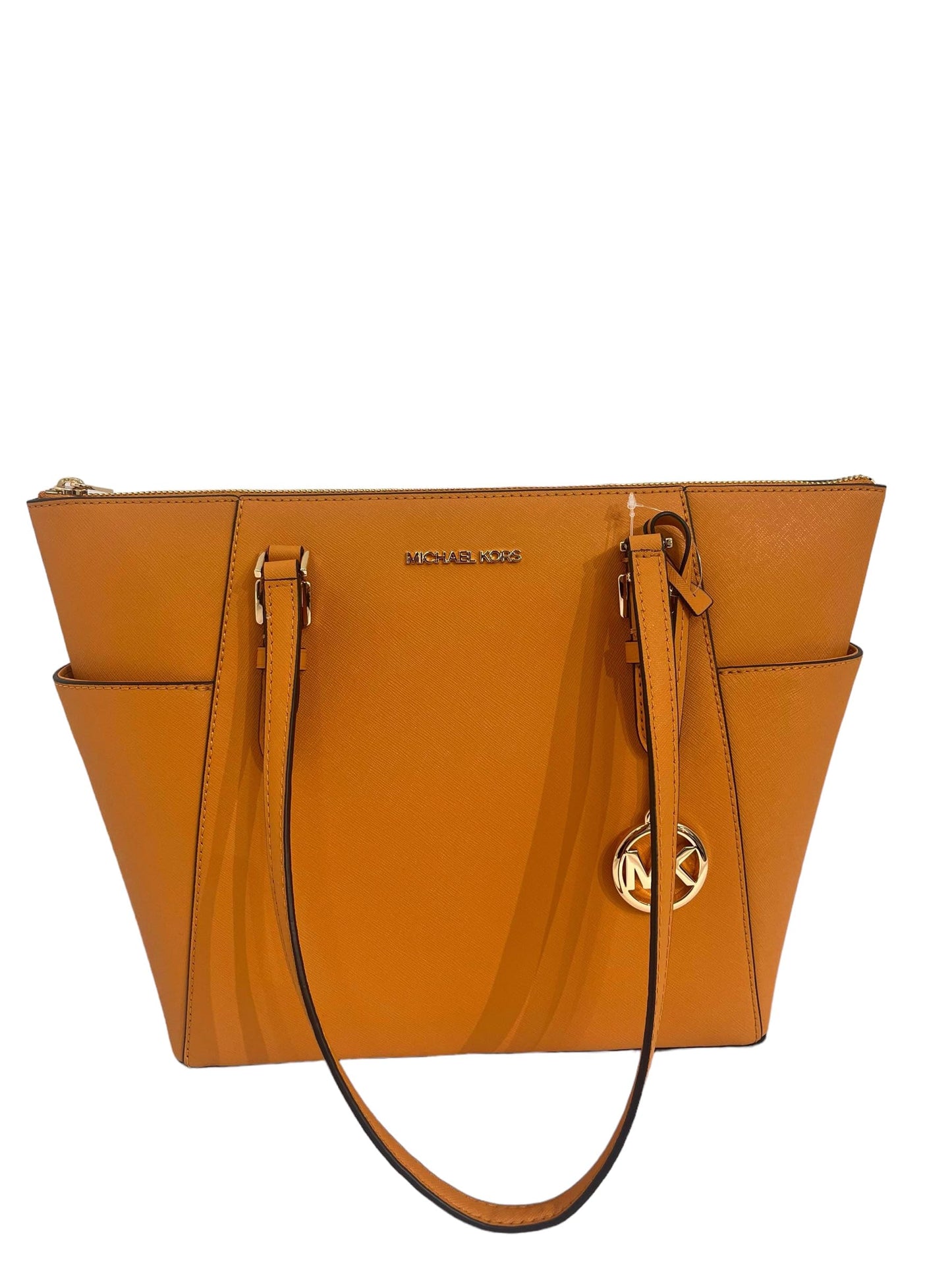 Michael Kors Charlotte Large Top Zip Tote (CIDER), Cider