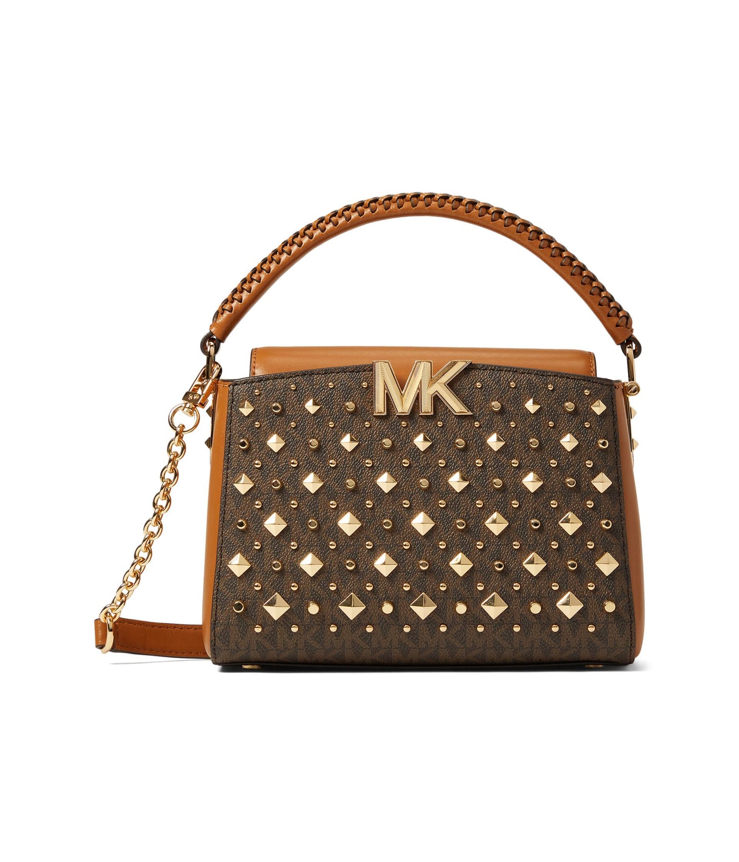 Michael Kors Karlie Small Top-Handle Crossbody Brown/Acorn One Size